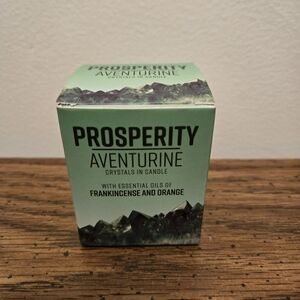 Prosperity Candle With Aventurine